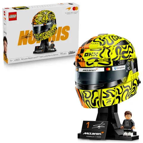 LEGO Editions Casco di Lando Norris McLaren Mastercard F1 Team - Gadget F1 - Kit di