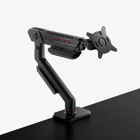 ASUS ROG ERGO Monitor Arm AAS01, Supporto per scrivanie regolabile a braccio, fino a 39”