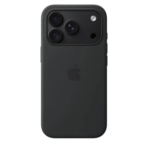 Apple Custodia MagSafe in silicone per iPhone 18 Pro - Nero ​​​​​​​