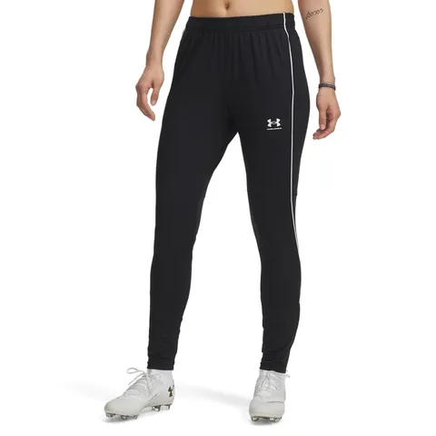 Under Armour Donna Challenger Training Pant, Pantaloni Tuta Comodi e Leggeri, Pantaloni Sportivi Lunghi per Palestra, Allenamento e Abbigliamento Casual,Black/White,XS