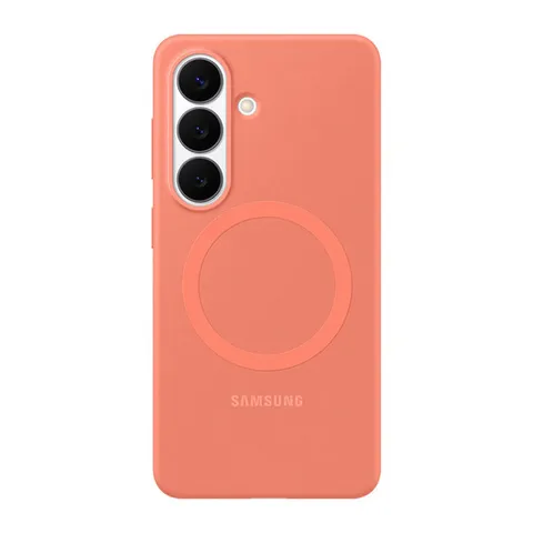 Samsung Silicone Magnet Case Galaxy S26 Coral Red