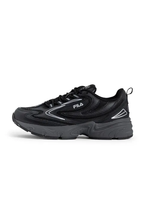 Fila Attix - Sneaker da Uomo, Colore: Nero/Argento, Taglia 46 EU, Nero/Argento, 46 EU