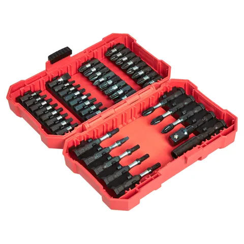Amazon Basics Set di punte per avvitatore a percussione, a croce, a taglio e Torx
