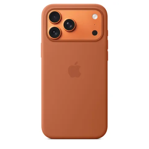 Apple Custodia MagSafe iPhone 17 Pro Max Silicone - Terracotta