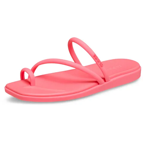 Crocs Sandali bassi da donna Miami Toe Loop, guava, 40, Guava., 41/42 EU