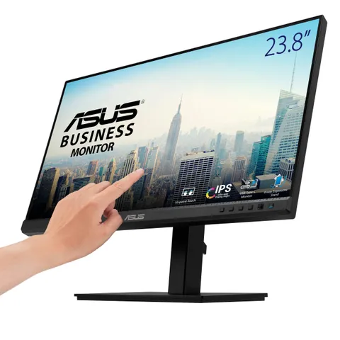 ASUS BE24ECSBT, Monitor Touchscreen da 24” IPS Full HD, Nero