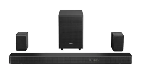 Hisense AX5125H Soundbar 5.1.2, 500W, 2 altoparlanti posteriore 2 altoparlanti upfiring