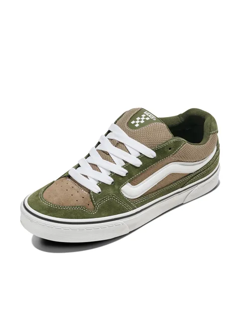 Vans Uomo Scarpe da Ginnastica in Pelle Scamosciata Caldrone, Grape Leaf, 42 EU