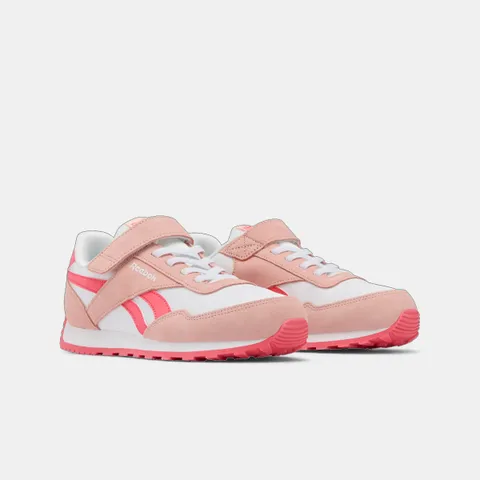 Reebok Sneakers da Ragazza Glide Low Elastic & Top Strap, Ftwrwhite Subtlepink
