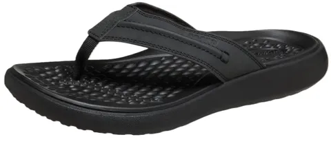 Crocs Yukon Vista II LR Flip, Infradito Uomo, Black/Black 332, 46/47 EU