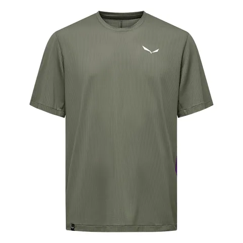 Salewa Pedroc Dry Light - Maglietta M, Colore: Verde
