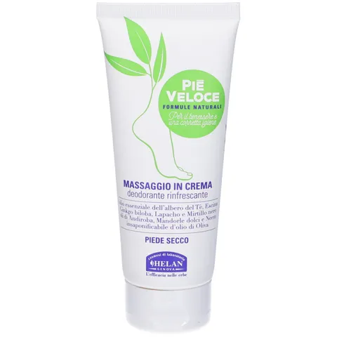 Helan, Piè Veloce, Crema massaggio piedi, 100 mL