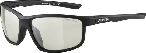 Alpina Unisex - Adulti, Defey Occhiali sportivi, black matt, One Size