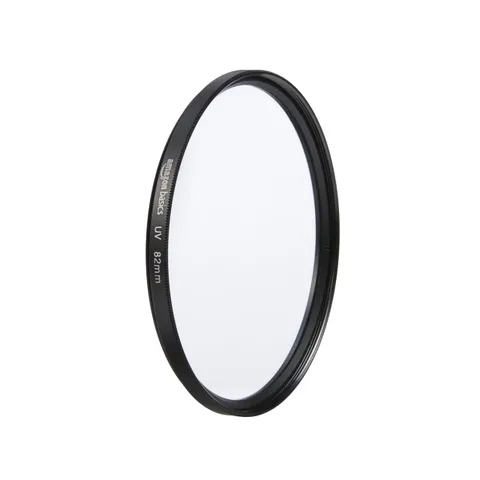 Amazon Basics 82 mm Filtro di Protezione UV Circolare per Immagini più Nitide, Protegge