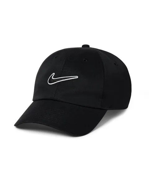 Nike FB5369-010 U NK Club cap U CB SWSH L Berretto Unisex Adulto Black/Black Taglia M/L