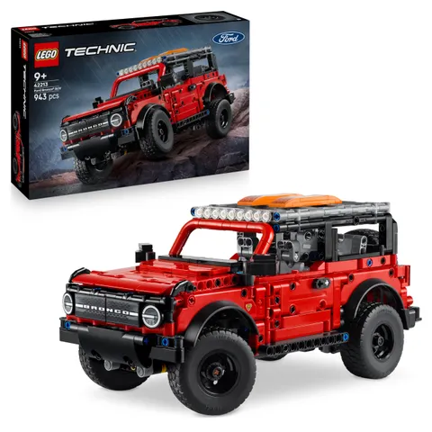 LEGO Technic SUV Ford Bronco - Macchina Giocattolo Off Road - Modellino di Auto con Porte