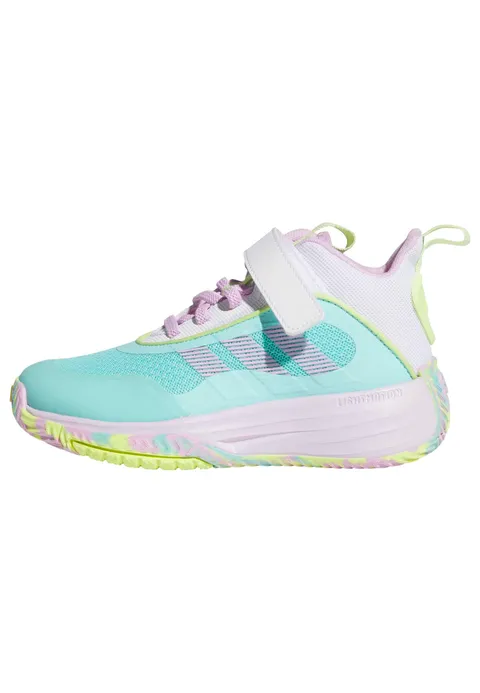 Adidas Unisex - Bambini e Ragazzi Ownthegame 3.0 Shoes, Flash Aqua/Bliss Lilac/Ftwr
