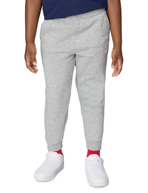 Nike Club Fleece Lbr Joggers per Bambini Dk Grey Heather 4/5 Anni