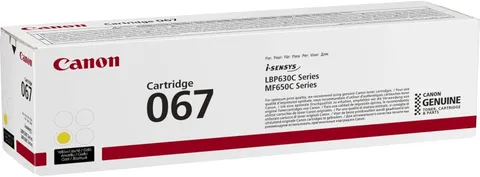 Canon 067 - Giallo - originale - cartuccia toner