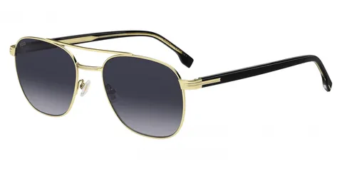 Occhiali da Sole Boss BOSS 1723/S GOLD Black/DARK GREY Shaded 56/20/150 uomo
