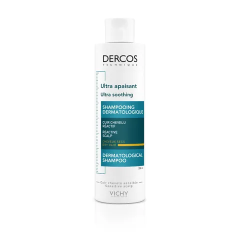 Vichy Dercos, Shampoo Ultra Lenitivo, Cute Sensibile, Capelli Secchi, 200ml