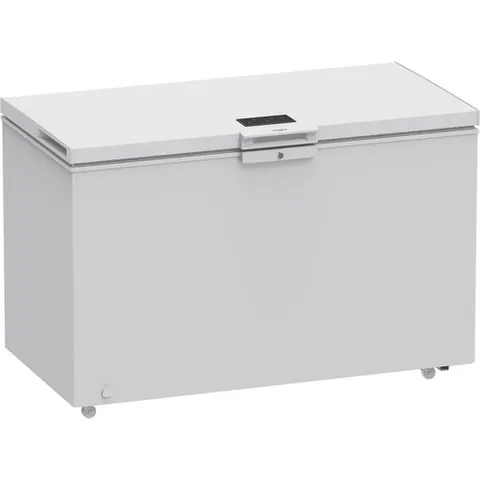 Whirlpool W3RHS37EW2 Congelatore a Pozzetto Bianco, 371 Litri, Statico, Classe E, Display