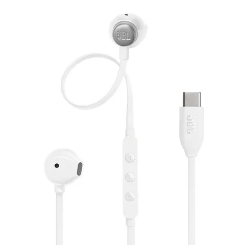 JBL Tune 305 C Auricolari in-ear USB-C bianco