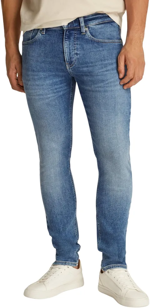 Calvin Klein Uomo Jeans Skinny Fit, Blu (Denim Light), 29W/34L