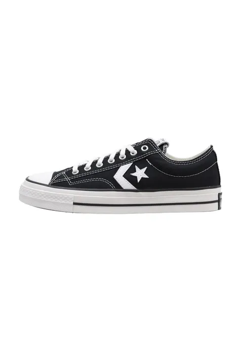 Converse A01607C Star Player 76 Vintage Chevron Sneakers Uomo, Nero, Bianco, 5 Women/3 Men