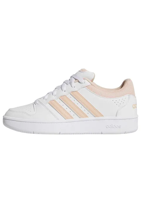 adidas Donna Hoops Classic Shoes, Ftwr White/Halo Blush/Halo Blush, 43 1/3 EU