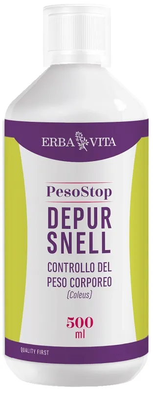 ERBA VITA Peso Stop Depur Snell integratore alimentare ideale per il benessere del corpo
