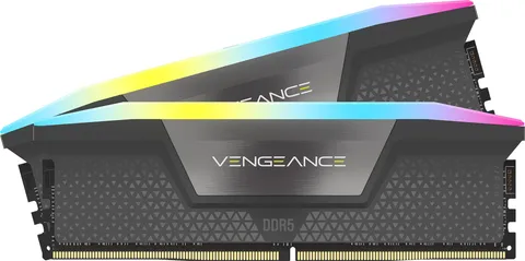 Corsair Vengeance RGB DDR5 64GB (2x32GB) DDR5 6000MHz CL30 AMD EXPO Intel XMP iCUE