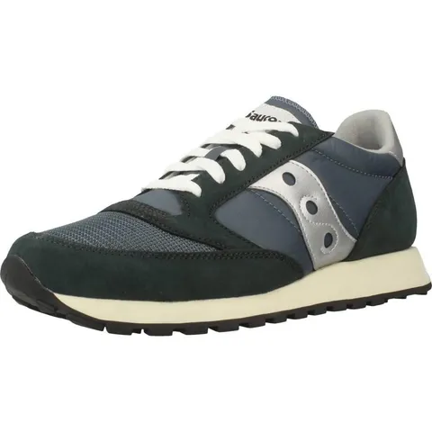 Saucony Jazz Original Vintage, Sneaker Uomo, Blue Navy Silver, 37 EU
