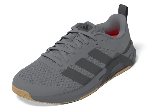 adidas Uomo Dropset Control Training Shoes, Grey/Grey Five/Core Black, 38 EU