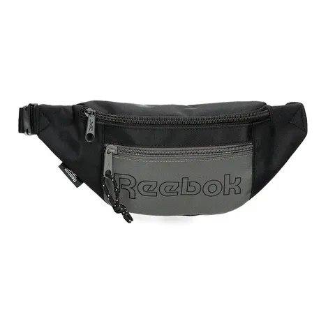 Reebok Joumma Bags - Marsupio Arlo in poliestere, 35 x 13 x 5 cm, colore: Nero