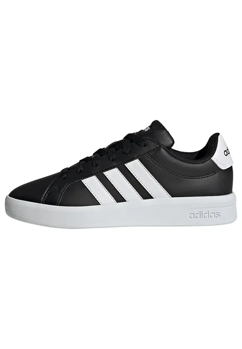 adidas Unisex - Bambini e Ragazzi Grand Court 3.0 Junior Shoes, Core Black/Ftwr