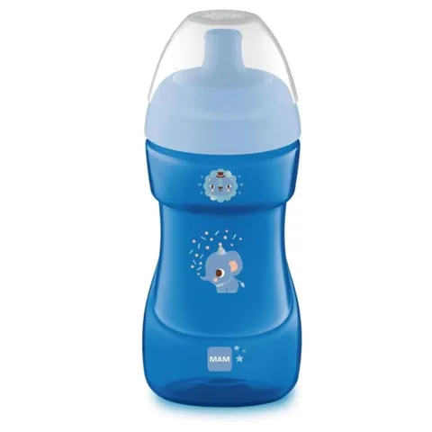 MAM Sports Cup Tazza bambini 330 ml, Biberon acqua e latte per neonati 12+ mesi da