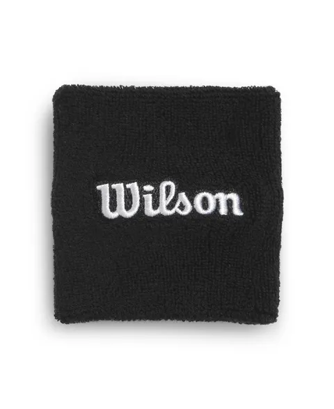 Wilson Terry Logo Polsini, Controllo Dell'Umidità E Asciugatura Rapida, Colore: Nero
