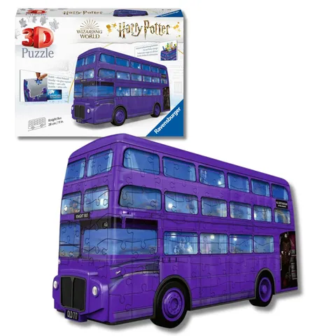 Ravensburger - Puzzle 3d Harry Potter | Puzzle 3d Per Adulti E Bambini A Partire Dagli 8