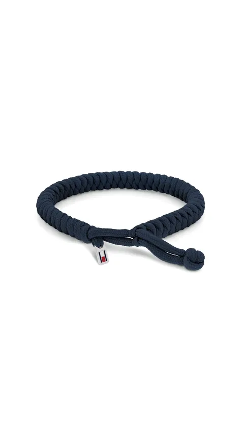 Tommy Hilfiger Jewelry Braccialetto in Nylon da uomo Blu - 2790592