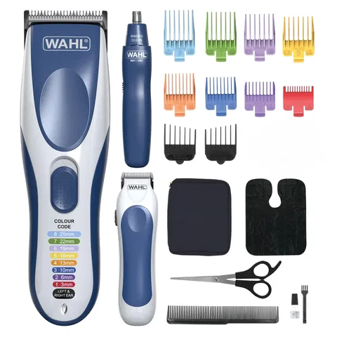 Wahl Color Pro Combo 3in1, Tagliacapelli da Uomo con Kit per il Taglio dei Capelli in