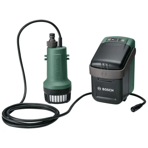 Bosch Pompa sommersa a batteria GardenPump 18V-2000 (senza batteria, sistema da 18 Volt