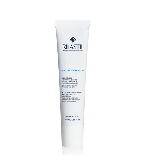Rilastil Hydrotenseur Gel Crema Matt Antirughe Ristrutturante, Texture Leggera e
