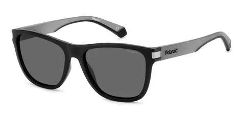 Polaroid Pld 2138/s O6W/M9 Mtblk GREY Sunglasses Unisex Polycarbonate, Standard, 56