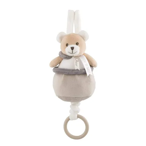 Chicco - Gioco My Sweet DouDou Carillon Orsetto, in Morbido Velour da Agganciare alla