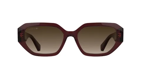 Lacoste Occhiali da sole L6091S donna bordeaux lente marrone