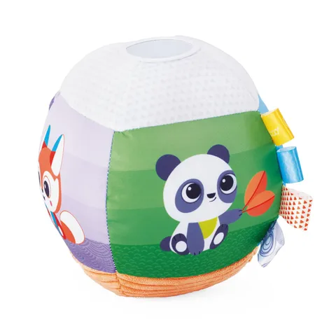 Chicco Palla Musicale Elettronica, Melodie e Suoni, Pallla Morbia con Tessuti e