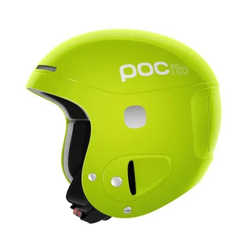 Poc Unisex Bambini Casco Da Sci, Giallo, Fluorescent Yellow, Verde, Xs, S
