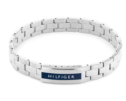 Tommy Hilfiger Jewelry Bracciale a Maglie da uomo in Acciaio Inossidabile - 2790485