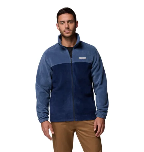Columbia Steens Mountain Full Zip 2.0, Giacca in pile Uomo, Dark Mountain/Collegiate